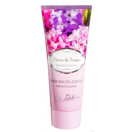 Крем-масло для ног питательное Liv Delano Fleurs De France Роскошь гиацинта 75 г