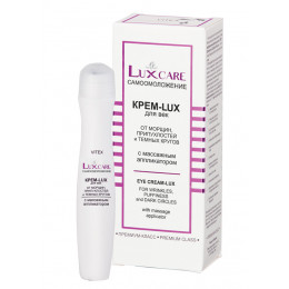 Крем-Lux для век от морщин, припухлостей и темных кругов Витэкс Luxcare с массажным аппликатором 15 мл